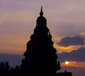 Shore Temple Road, Mahabalipuram Shore Temple Road, Mahabalipuram