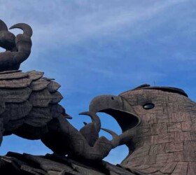 Views of Jatayu Hill.