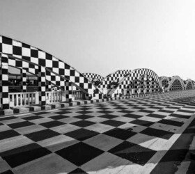 Charm of Chennai's Chessboard Bridge